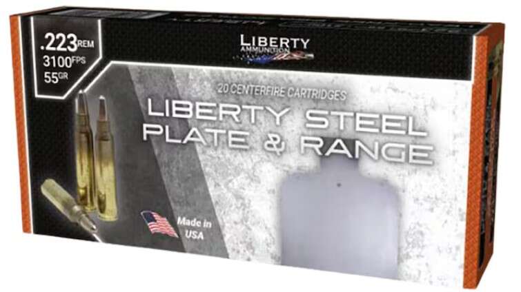 Ammunition Liberty Ammunition 1173 ft lbs 223Rem LIBERTY LA-R-223-070      223     55  RANGE  20/50 • Model: 1173 ft lbs